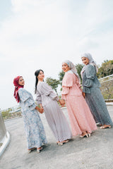 Elana Pleated Set - The Afterglow