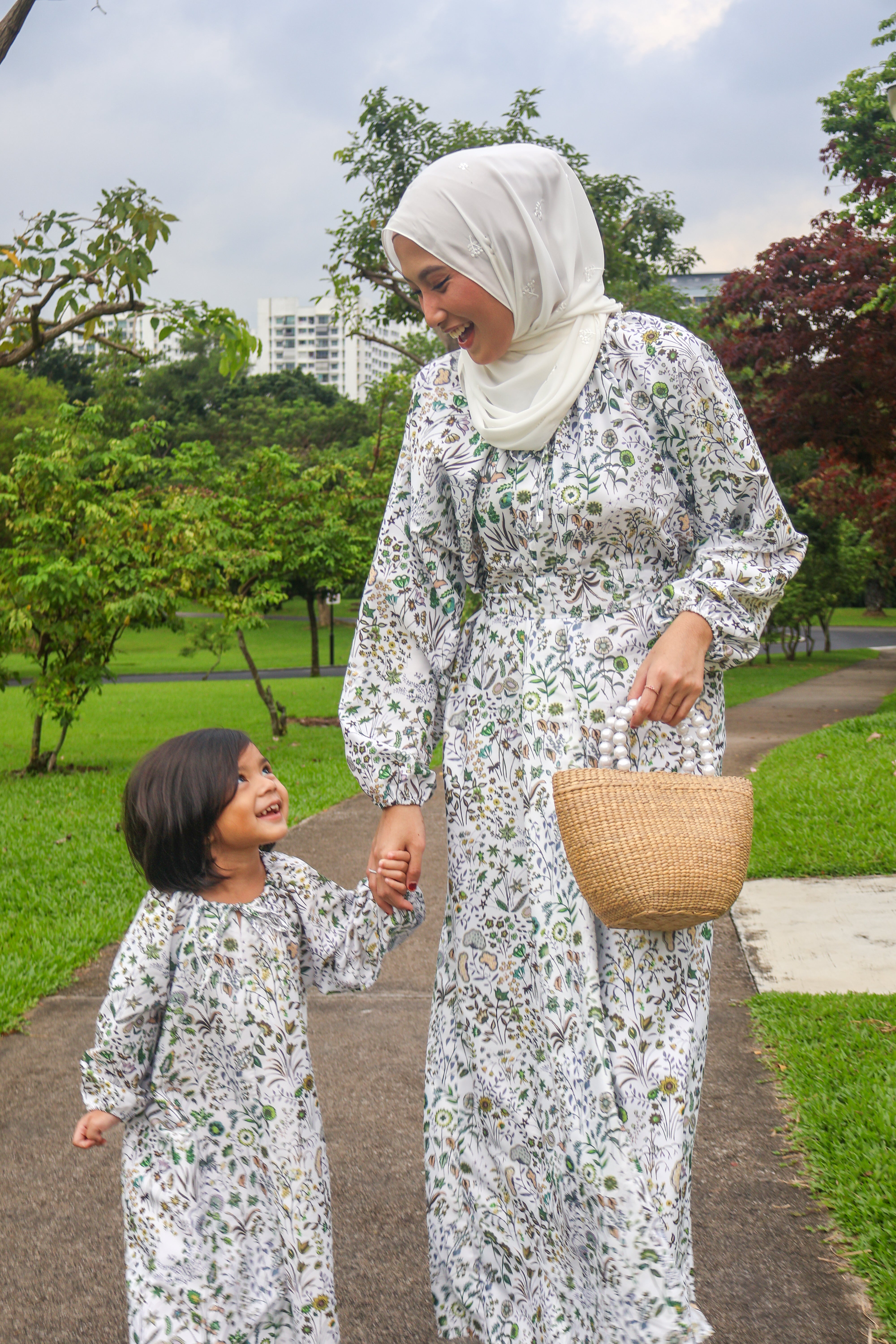 Luna Twinning Kaftan Collection