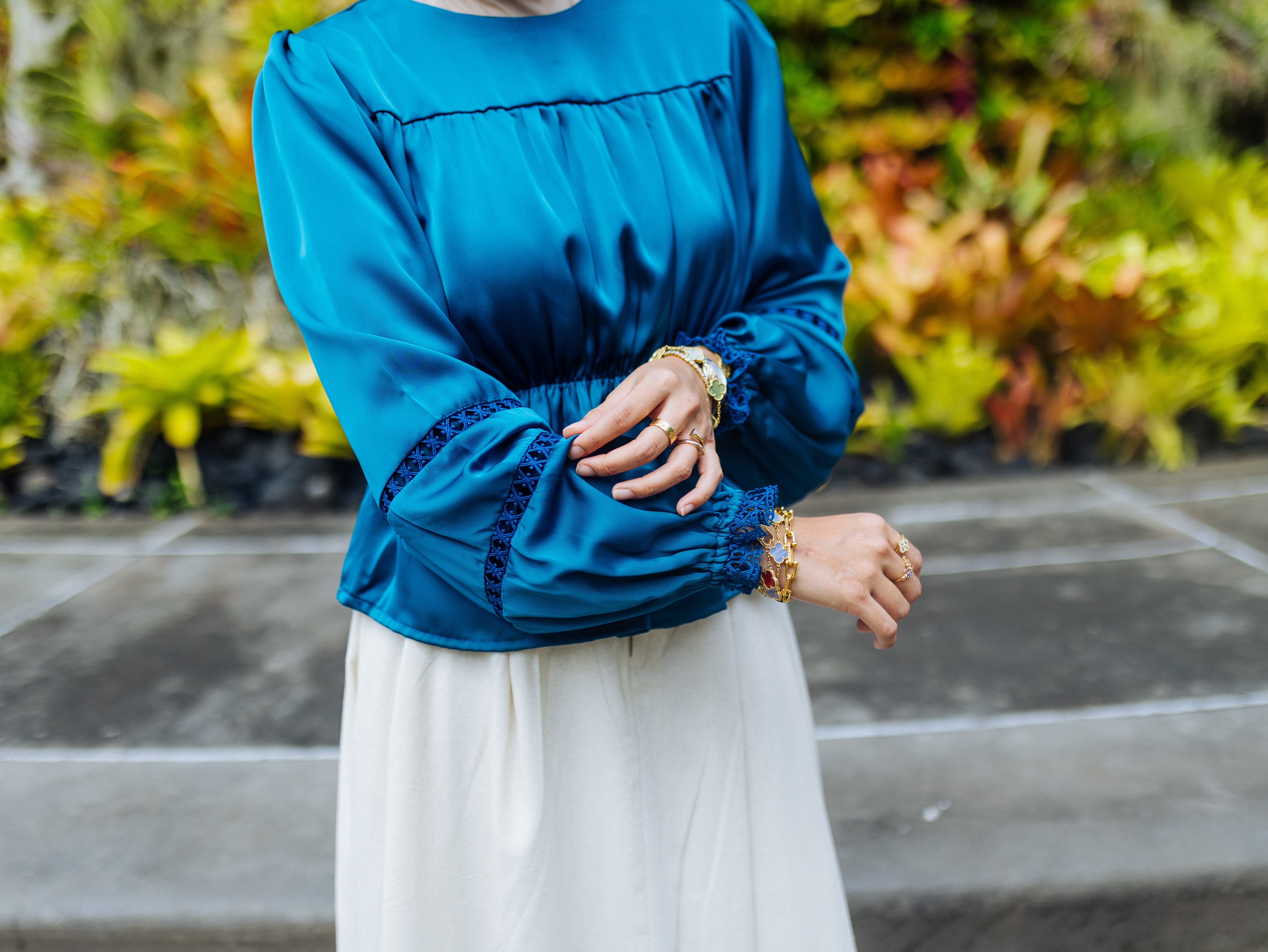 Katrina Satin Top